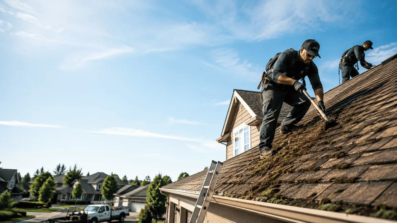 Roof Moss Removal in Lacona, NY near me